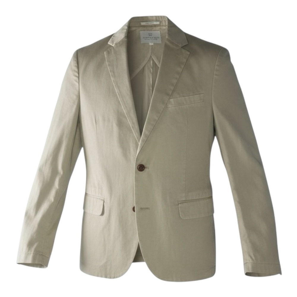 🧥 Scotch & Soda Men’s Beige Blazer – Size M | Chill Fit, Big Flex